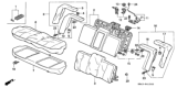 Diagram for 1992 Honda Civic Seat Cover - 82131-SR4-A01ZA