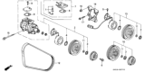 Diagram for Honda Odyssey A/C Compressor - 38810-P45-G02