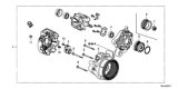 Diagram for 2016 Honda Civic Alternator Case Kit - 31108-5BA-A01