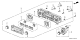 Diagram for Honda Odyssey A/C Switch - 79600-S0X-A43ZA