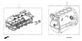 Diagram for 2006 Honda S2000 Cylinder Head Gasket - 06110-PZX-010