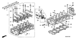 Diagram for 2006 Honda S2000 Cylinder Head - 12100-PZX-810