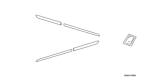 Diagram for 2010 Honda CR-V Door Moldings - 08P05-SWA-111