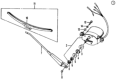 Diagram for 1976 Honda Civic Wiper Motor - 06384-634-842