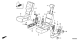 Diagram for 2013 Honda Odyssey Seat Cover - 81931-TK8-A41ZB