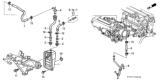 Diagram for Honda PCV Hose - 11855-P30-000