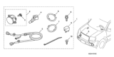 Diagram for Honda CR-V Fog Light Bulb - 33165-STK-A01