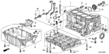 Diagram for 2013 Honda Crosstour Crankshaft Seal - 91214-RZY-A01