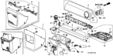 Diagram for Honda Element Glove Box - 77500-SCV-A02ZA