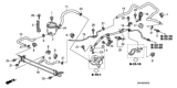 Diagram for Honda Pilot Power Steering Hose - 53713-STW-A01