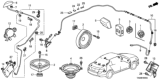 Diagram for Honda Accord Hybrid Car Speakers - 39120-TA0-A21