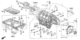 Diagram for Honda Engine Mount - 11910-RCA-A00