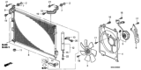 Diagram for 2010 Honda Civic A/C Condenser - 80110-SNA-A02