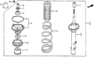 Diagram for Honda Prelude Shock And Strut Mount - 52631-SF0-004