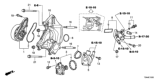 Diagram for 2014 Honda CR-V Water Pump - 19200-R5A-A01