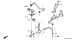 Diagram for 2000 Honda S2000 Canister Purge Valve - 36160-P5M-L01