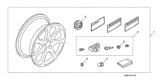 Diagram for 2011 Honda Civic Rims - 08W17-SNA-101A