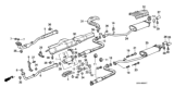 Diagram for 1987 Honda Accord Muffler - 18307-SE0-A41