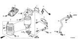 Diagram for Honda HR-V Catalytic Converter - 18180-51M-A10