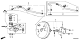 Diagram for 2011 Honda Crosstour Brake Booster - 01469-TP6-A00