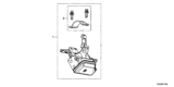 Diagram for 2017 Honda Civic Ignition Lock Cylinder - 06351-TG7-C01