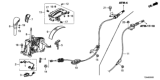 Diagram for 2013 Honda Accord Shift Cable - 54315-T2A-A51
