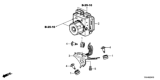 Diagram for Honda Clarity Electric ABS Control Module - 57111-TRV-A03