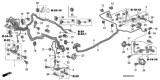 Diagram for 2003 Honda CR-V Brake Line - 46340-S9A-010