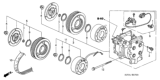 Diagram for Honda Insight Drive Belt & V Belt - 38920-PHM-505