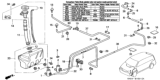 Diagram for Honda Insight Washer Pump - 38512-SF0-J01