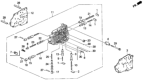 Diagram for 1993 Honda Civic Valve Body - 27700-P24-J02