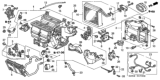 Diagram for 2006 Honda Accord Blend Door Actuator - 79160-SDN-A01