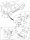 Diagram for Honda Passport Brake Light - 8-97289-332-0