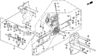 Diagram for Honda CRX Valve Body - 27105-PH0-660