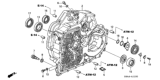 Diagram for 2003 Honda CR-V Bellhousing - 21111-PRM-305