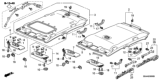 Diagram for 2006 Honda Accord Sun Visor - 83280-SDB-A03ZB