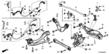 Diagram for 2017 Honda Civic Trailing Arm - 52360-TGG-A00