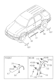 Diagram for 2001 Honda Passport Door Moldings - 8-97175-717-0