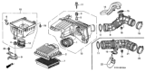 Diagram for Honda CR-V Air Duct - 17228-PHK-000