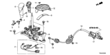 Diagram for 2011 Honda Fit Shift Indicator - 54715-TK6-A81ZA