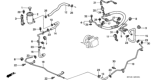 Diagram for 1997 Honda Accord Power Steering Hose - 53735-SV7-A00