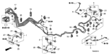 Diagram for 2012 Honda Fit Brake Line - 46361-TF0-Q00