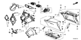 Diagram for 2021 Honda CR-V Glove Box - 77510-TLA-A01ZA