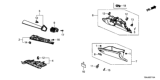 Diagram for 2021 Honda Civic Glove Box - 77513-TBA-A01ZA