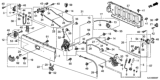 Diagram for 2008 Honda Ridgeline Tailgate Latch - 74851-SJC-A01