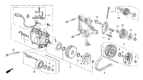 Diagram for 1995 Honda Del Sol A/C Clutch - 38900-P06-006