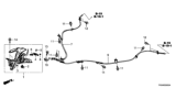 Diagram for 2013 Honda Civic Parking Brake Cable - 47510-TR5-A01