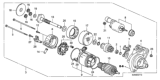 Diagram for Honda Civic Starter Drive - 31207-PCA-003