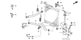 Diagram for Honda Civic Coolant Reservoir - 19101-P10-A00