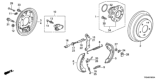 Diagram for Honda Civic Brake Drum - 42610-S7A-J01